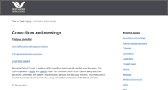 Desktop Screenshot of councillors.wycombe.gov.uk
